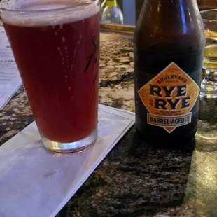 Rye on Rye and Strawberry red