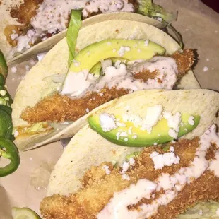 Crispy Chicken Tacos