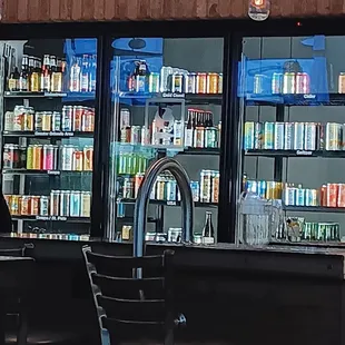 Beer in a can selection