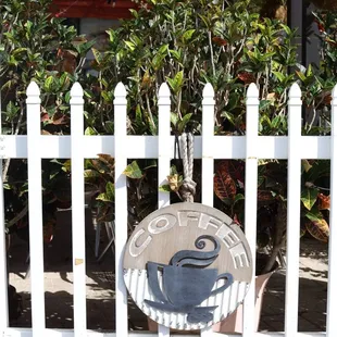 Outside seating