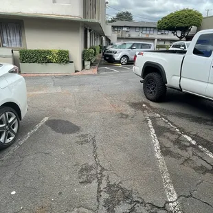 Ample parking behind the store