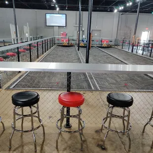 Feather bowling. Like a cross between curling/bowling/bocce