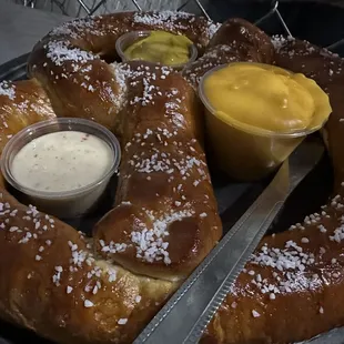 The famous pretzel