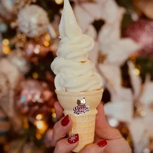 Soft serve at World of Scoopz