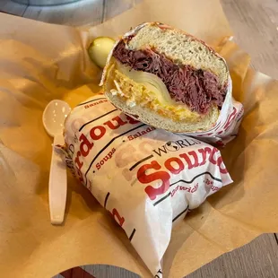 Pastrami sandwich