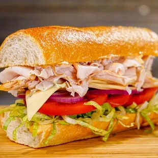 a sub sandwich