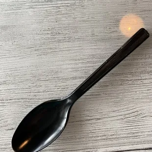 This is NOT a soup spoon!