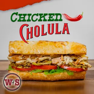 a chicken houlaa sandwich