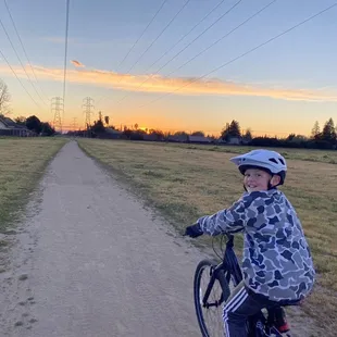 Breaking in the new bike