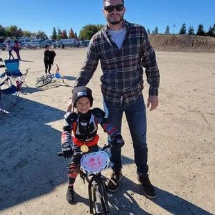 First place finally paid off 5 novice at manteca race track bmx