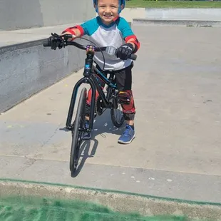 Practice makes a successful Cesar at the bmx track in manteca bmx race track THANKS to the world of wheels on standiford in modesto