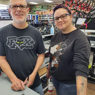 MONICA AND SEAN 2 of the best at World of Wheels