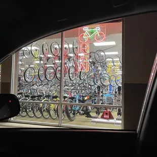 Sign says open @ 7:22 pm