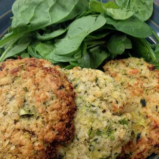 Scallion potato pancakes