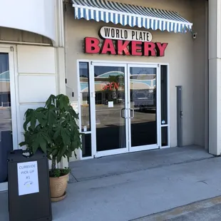 Entrance to Bakery
