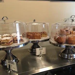 Quite a big selection of pastries for a small bakery