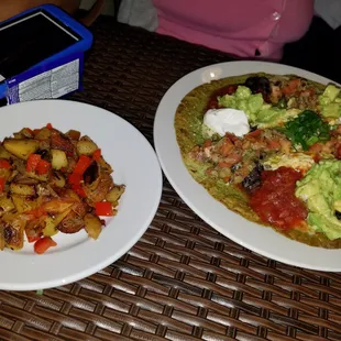 Breakfast ranchero style