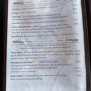 Menu Sep &apos;24