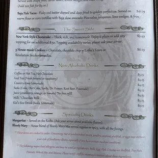 Menu Sep &apos;24