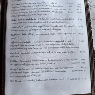 Menu Sep&apos;24