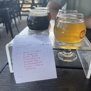 Flight of five