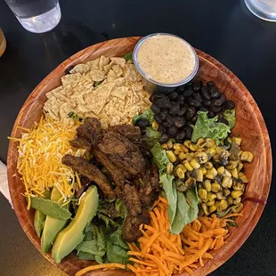 Southwest steak salad