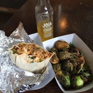 Red Curry Chicken Bangkok Burrito