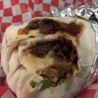 Crispy Marinated Tofu Bangkok Burrito(can be vegan)