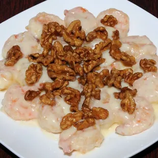 Shrimp with Walnut