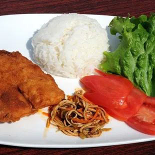 Golden Fish Rice