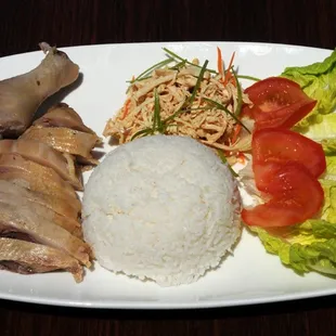 Salty Chicken Rice