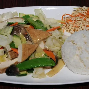 Tofu &amp; Vegetables Rice