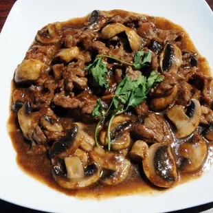 Beef with Sa Cha Sauce