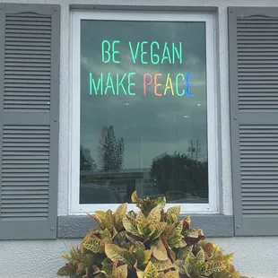 be vegan make peace