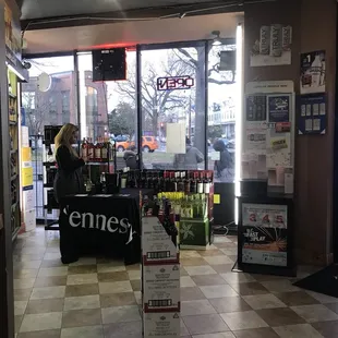 a woman in a store