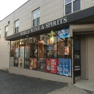 the outside of a building