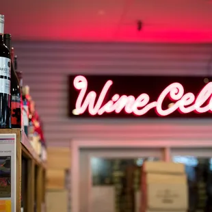 a wine cellar