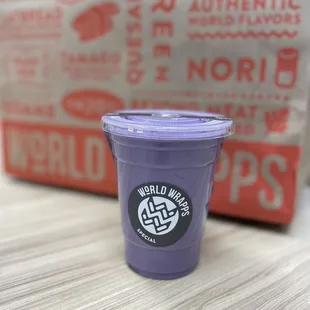 Ube horchata