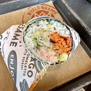 Furikake Salmon Bowl