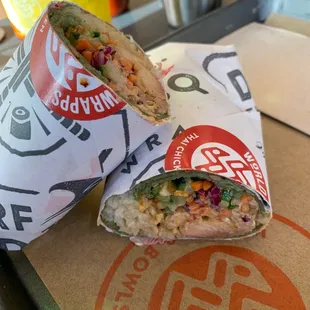 Thai Chicken Wrap