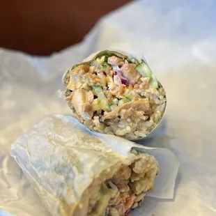 Thai Chicken Wrap