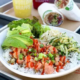 Spicy Tuna Bowl. Photo by @martiwantsmore