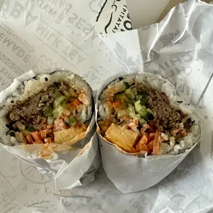 bulgolgi wrap - $13.95