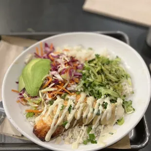 Samurai Salmon bowl