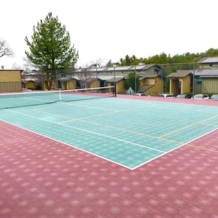 Tennis courts