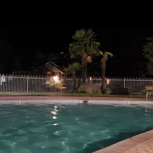 Pool open 10am to 10pm. Not a lot of seating available.