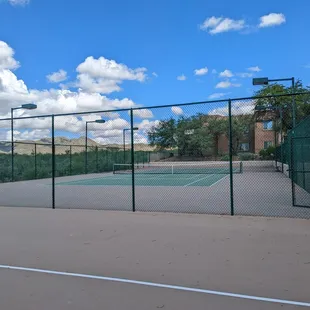 Tennis court.