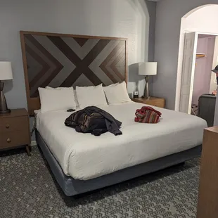 Ground floor two bedroom suite: master bedroom.