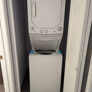 Ground floor two bedroom suite: washer &amp; dryer.