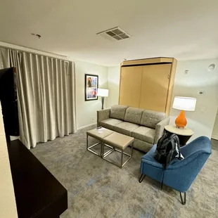 04.05.24 living area with Murphy bed